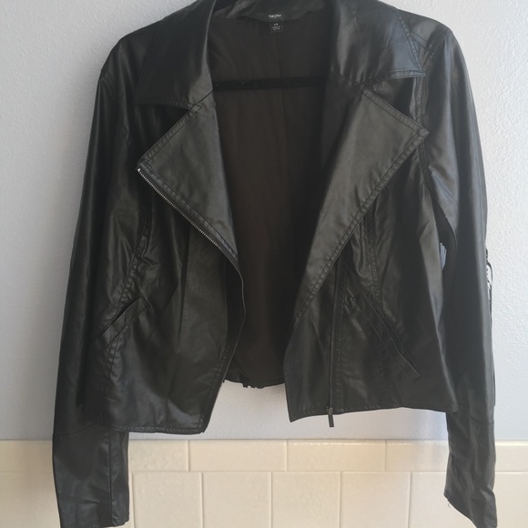 Pleather jacket from target - Picture 3 of 7